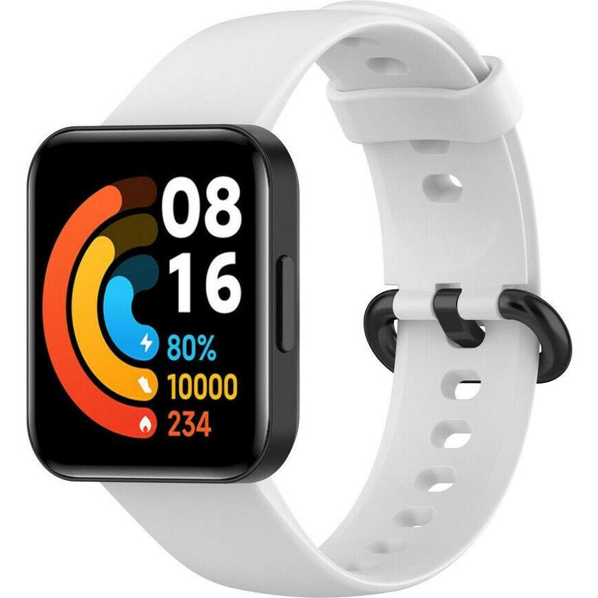 Thumbnail - Strap-it Silikonarmband (Silikon), Uhrenarmband, Weiss