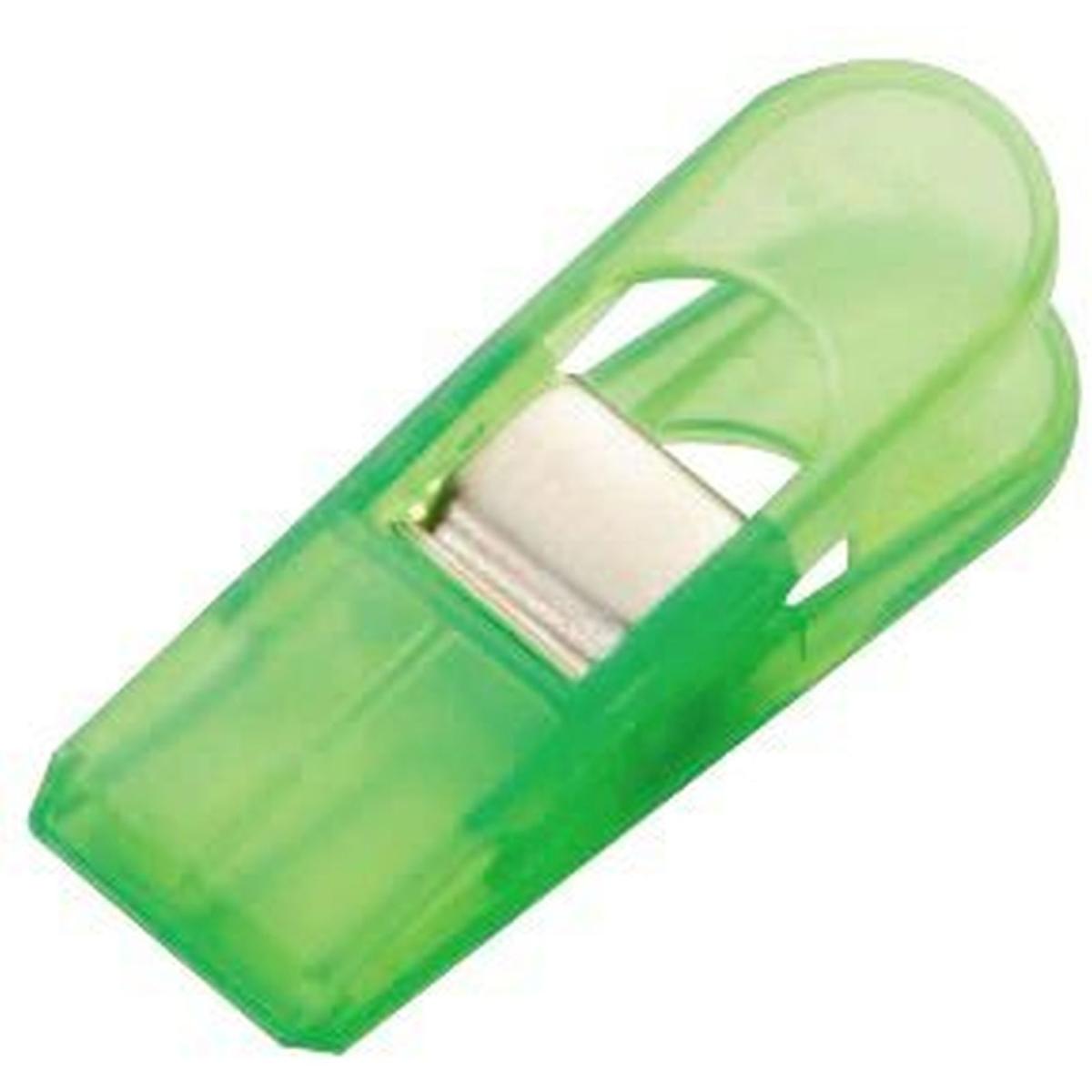 Laurel, Büroklammer, Briefklemmer Multi Clip Big Peg 33x120mm VE=100 Stück kristallgrün (1 x)