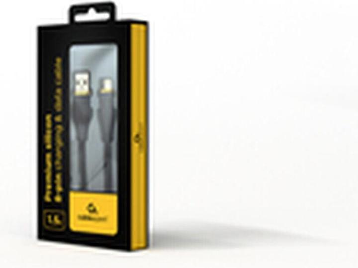 Immagine prodotto Gembird CAVO LIGHTNING A USB2 1,5M/CC-USB2S-AM8PM-1,5M-BK (1.50 m, USB 2.0)