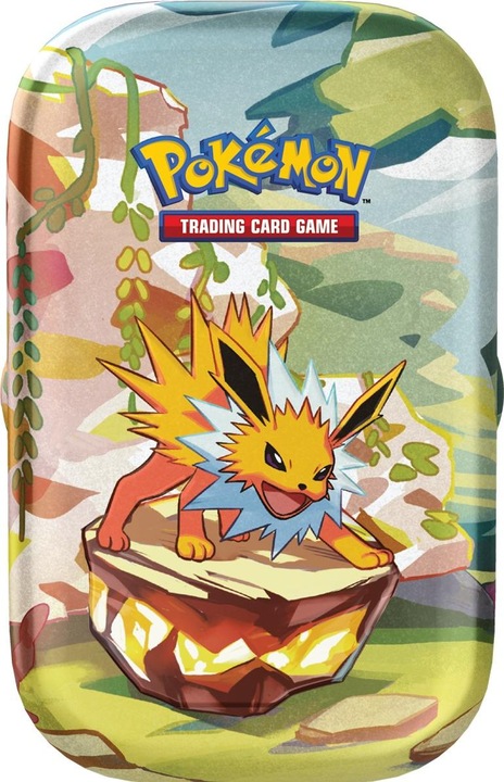 Actual product image Pokémon Prismatic Evolutions (German, Tin)