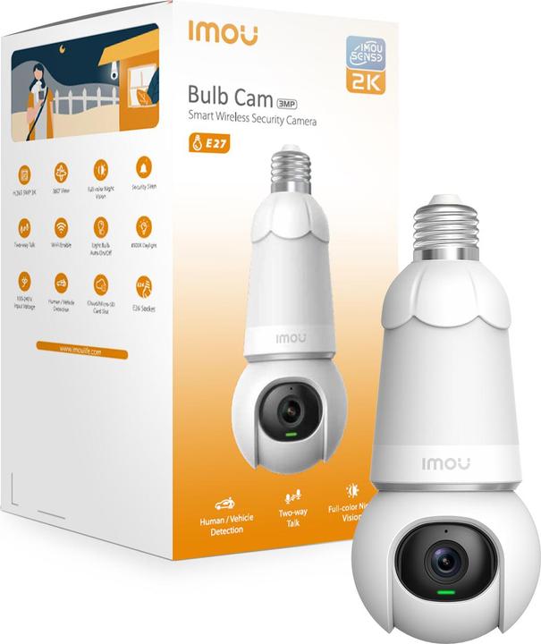 Actual product image Imou Bulb Cam (2304 x 1296 Pixels)