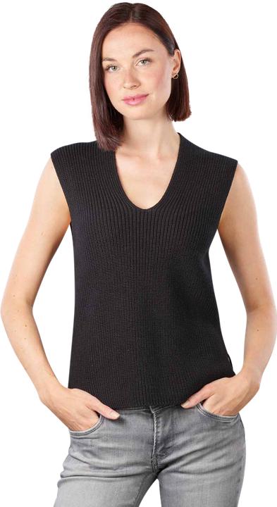 Actual product image Marc O'Polo V-Neck Pullover Leeveless Black (M)