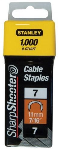 Stanley Kabelklammern 11 mm Typ 7 CT100 1000 Stück
