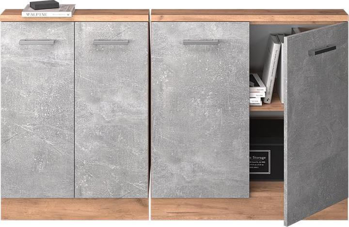 Produktbild Vicco Küchenschrank für Dachschrägen R-Line (140 x 46 x 81.60 cm)