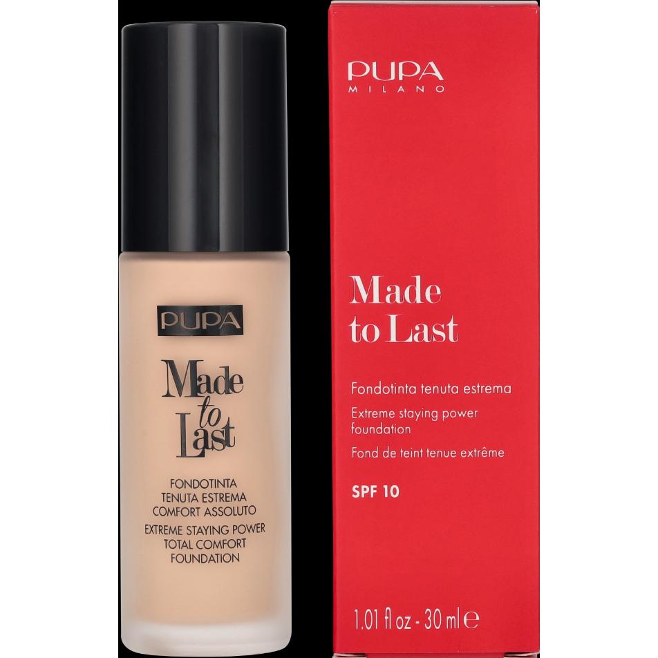 Thumbnail - Pupa Milano, Foundation, Made To Last Foundation (030 Natural Beige)