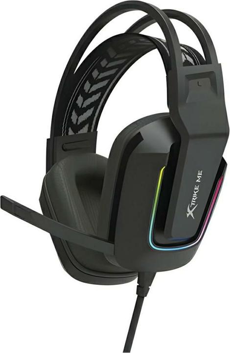 Actual product image Xtrike Me gamingowy zestaw słuchawkowy GH-712 Headset w/ Mic czarny/black (Cable)