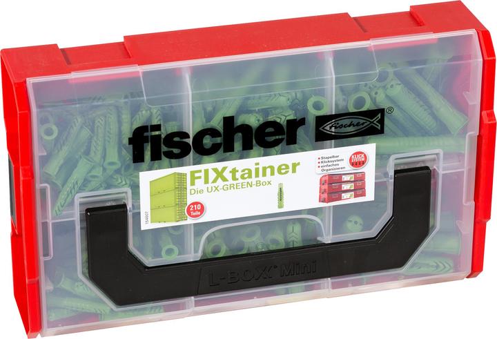 Produktbild Fischer 524824 Spreizdübel 8x65 K, Inhalt: 10 x Dübel SX Green 8 x 65 (1 Stk.)