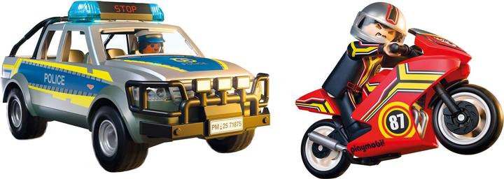 Produktbild Playmobil 71875 Verfolgungsjagd mit Polizei Pick-Up (71875, Playmobil Action Heroes)