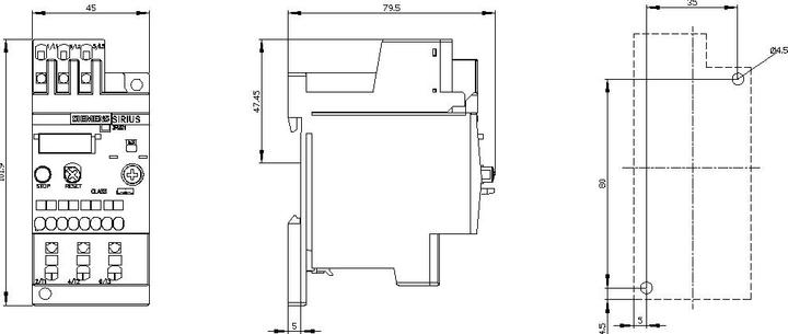 Produktbild Siemens S00 Overload Relay 5.5-8.0A