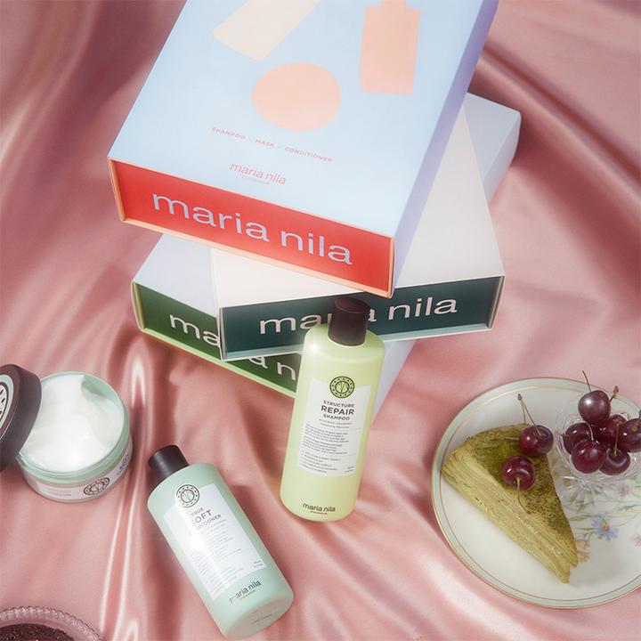 Immagine prodotto Maria Nila Scatola vacanze Luminous Colour (Set per la cura dei capelli)