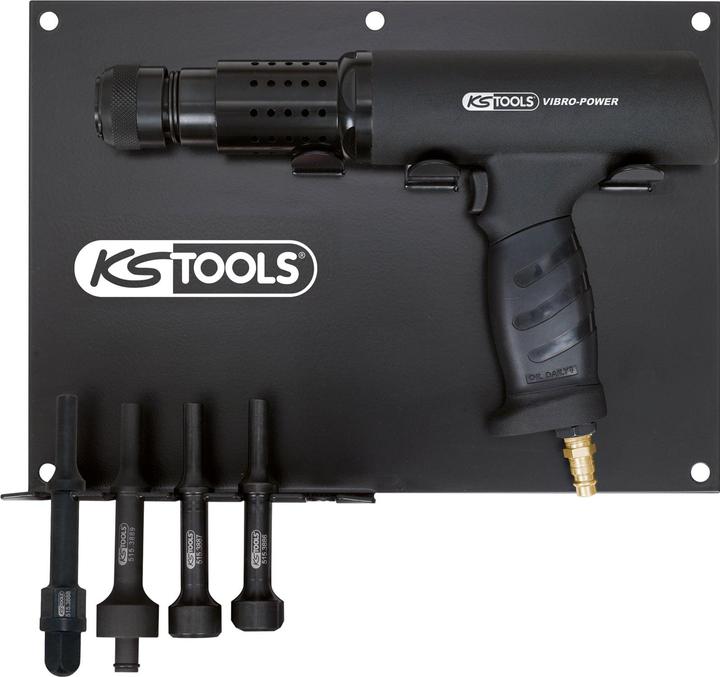 KS Tools Vibro-Power pneumatic chisel hammer set. 6 pcs. 51 (Air blast)