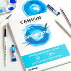 Produktbild Canson Graduate Aquarell (A5, Blanko)