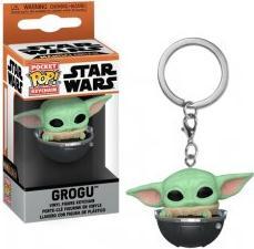 Immagine prodotto Funko Star Wars: The Mandalorian POP! portachiavi in vinile 4 cm Grogu Display (12)
