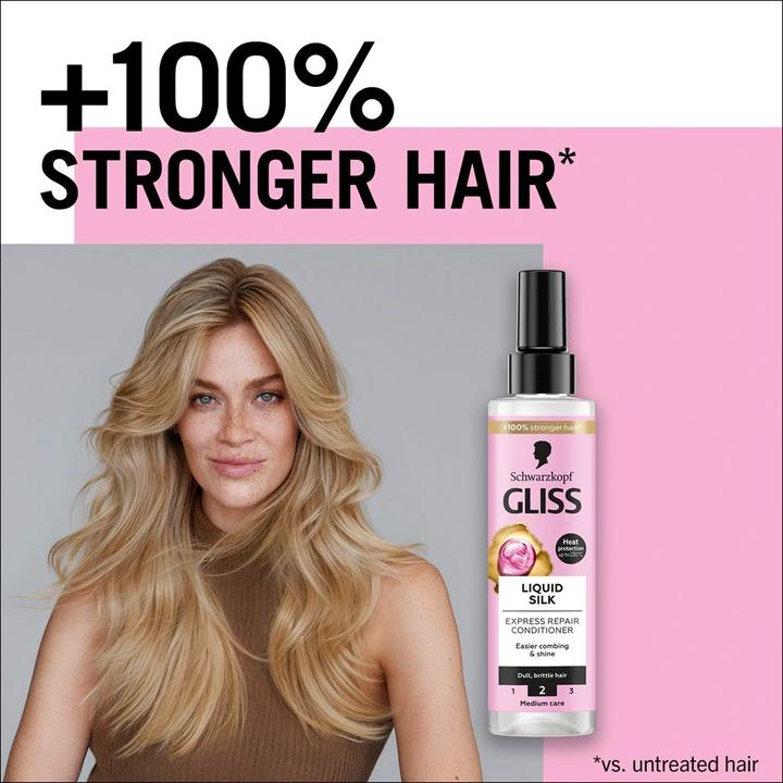 Actual product image Schwarzkopf Gliss Kur - Liquid Silk (200 ml)