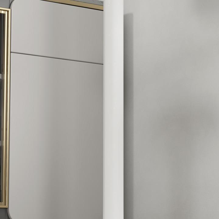 Produktbild Homcom Bartisch mit rutschfesten Fusspad (Ø 60 x 102 cm)