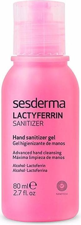 Actual product image Sesderma LACTYFERRIN sanitizer gel higienizante manos 80 ml (80 ml)