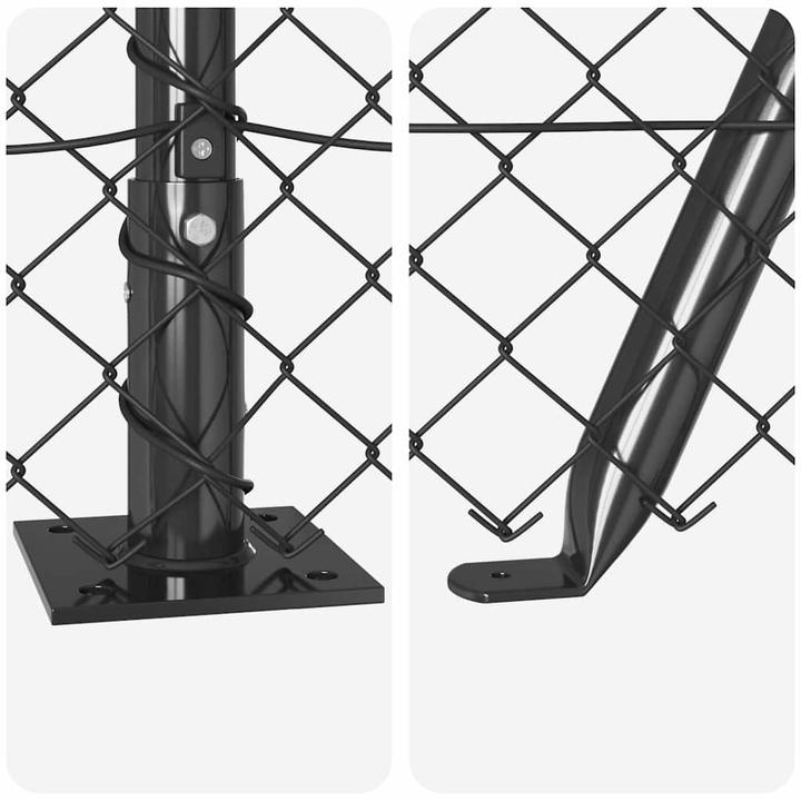 Actual product image vidaXL Zaunpfosten