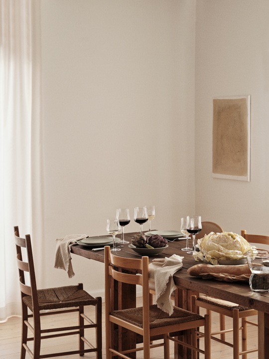 Actual product image Broste Copenhagen NORDIC MARSH crockery set for lunch for two 6 pcs (6 Piece)