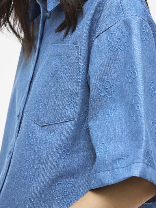 Immagine prodotto Vila VILUNA 3/4-Arm Jeanshemd (44)