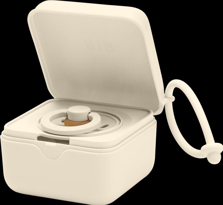 Bibs Schnullerbox, Ivory (1 x)