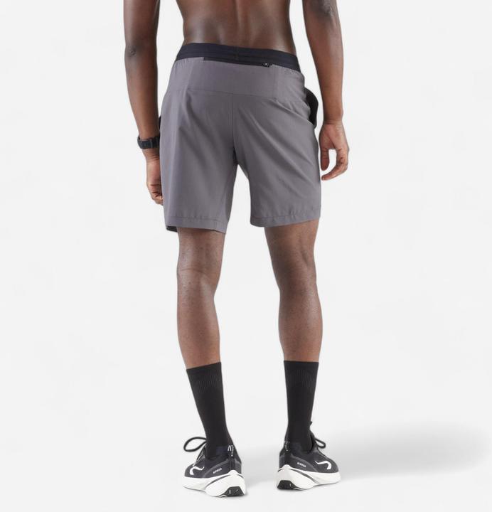 Produktbild Kalenji Short de running respirant Homme - KIPRUN Run 500 Dry Gris (S)