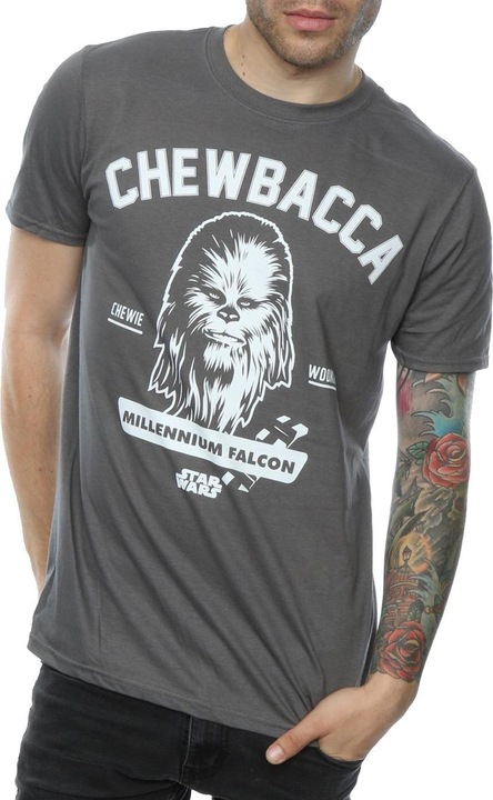 Immagine prodotto Star Wars Collegiate Maglietta Chewbacca Uomo (XXL)