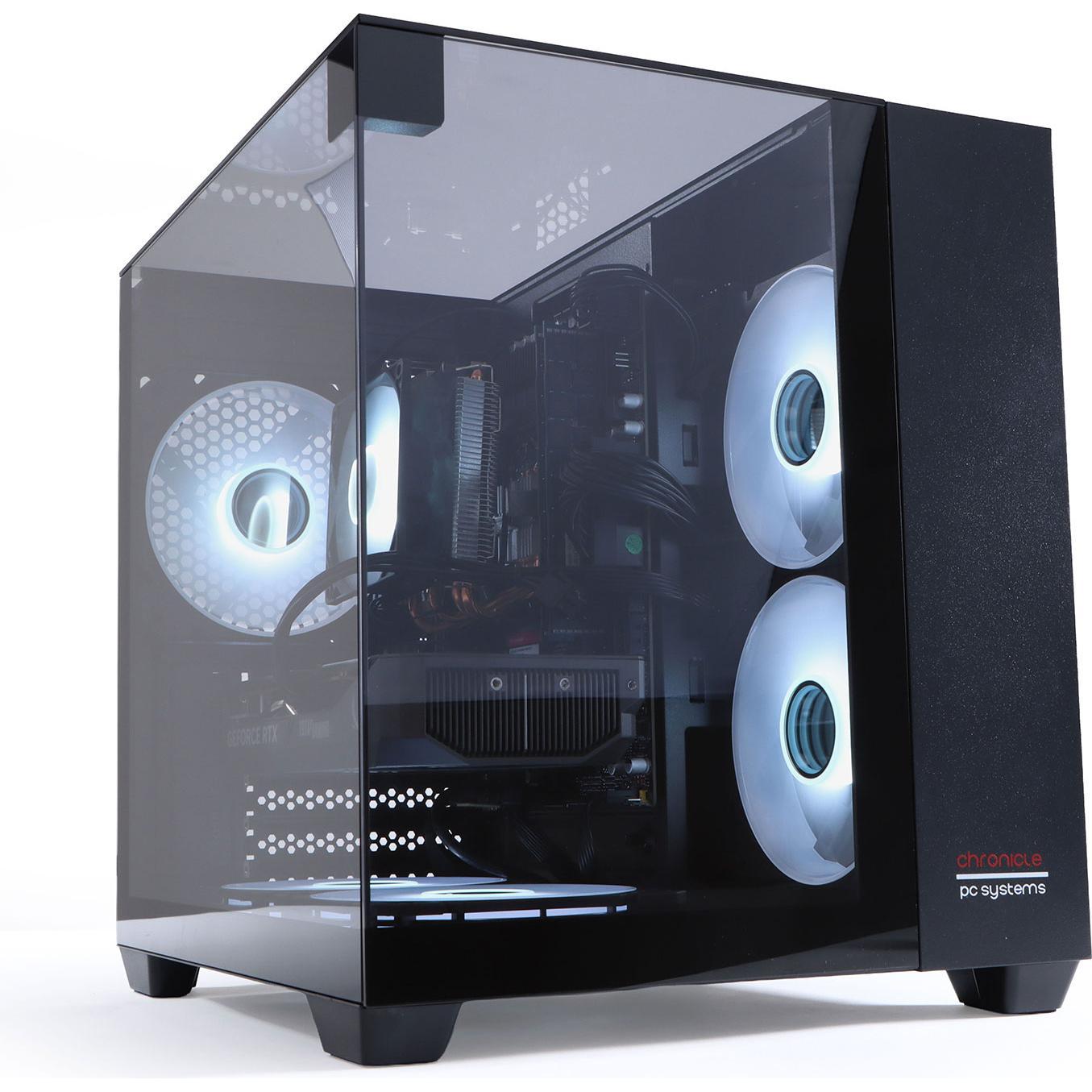 Nca Chronicle Gaming PC Triorama, Case PC, Nero