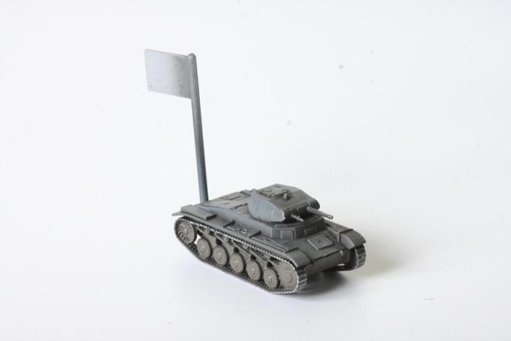 Actual product image Tamiya 1:100 WWII German tank II