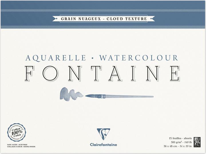 Image du produit Clairefontaine Techniques humides (300 g/m², 1 x)