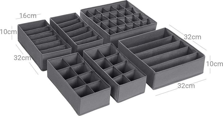 Produktbild Jamb Unterwäsche-Organizer-Set (32 cm, 8x)