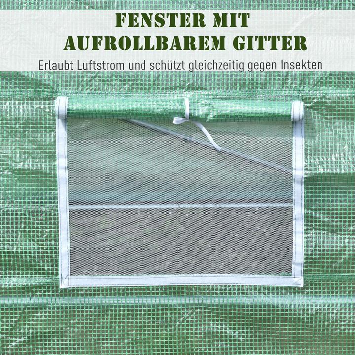 Actual product image Outsunny Tunnel Greenhouse