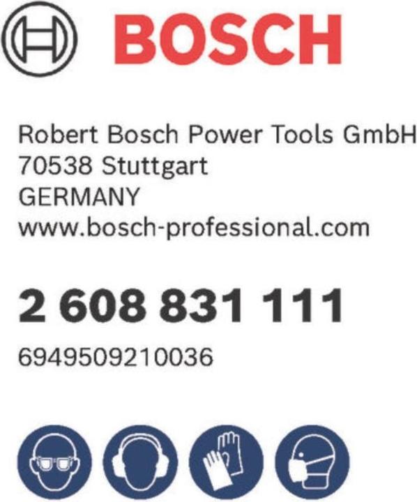 Actual product image Bosch Hausgeräte Hammerbohrer plus-3 6.5x150x210mm 10 Stk. (6.5 millimetres)