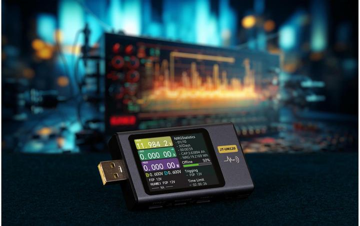 Actual product image Joy-it USB multimeter