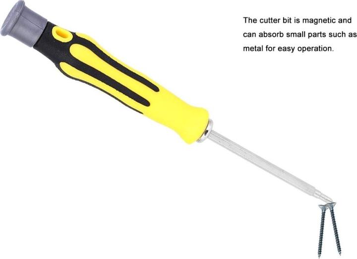 Actual product image König Design Precision screwdriver set 6-piece mini slotted and Phillips screwdriver (Multi-tooth)