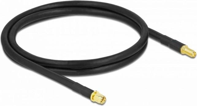 Produktbild Delock Antennenkabel SMA Stecker zu SMA Buchse LMR/CFD300 0,9 m low loss (0.31 dB, Antennenkabel)