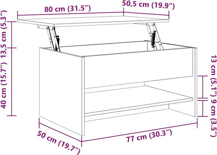 Image du produit vidaXL Berky (80 x 50 x 40 cm)