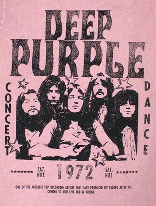 Produktbild Deep Purple 1972 Concert TShirt (XXL)