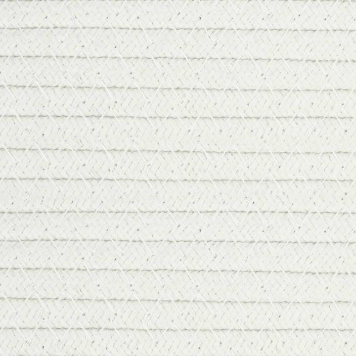 Immagine prodotto VidaXL Cesto per il bucato grigio e bianco Ø60x36 cm in cotone, colore: grigio