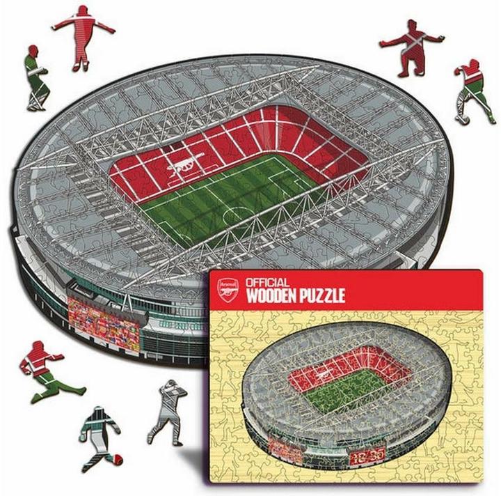 Produktbild Iconic Arsenal FC - Emirates Stadium - Holz Puzzle Grösse S (150 Teile) (150 Teile)