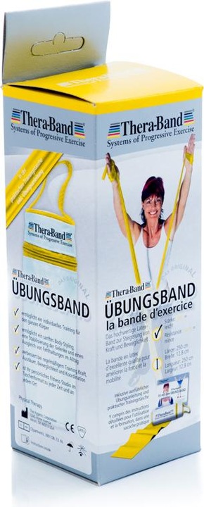 Produktbild TheraBand Übungsband (2.50 m, Leicht)