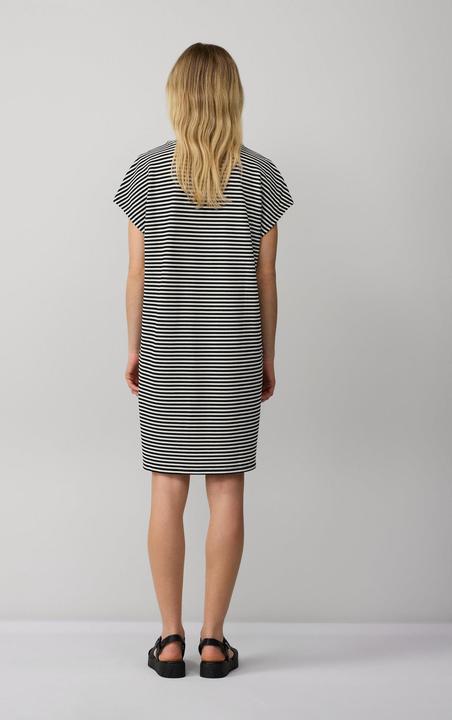 Actual product image S.Oliver Kleid Gestreiftes Kurzkleid aus Jacquard im Relaxed Fit (36)