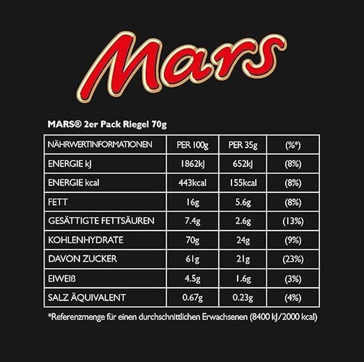 Immagine prodotto Mars Duo (1680 g)