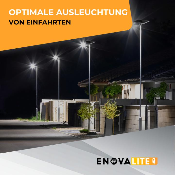 Produktbild Enovalite Solar LED-Strassenleuchte-PRO (4300 lm, IP65)