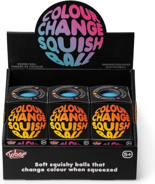Actual product image Tobar Colour-changing anti-stress ball