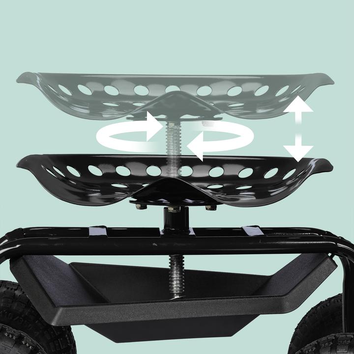 Actual product image Relaxdays Garden seat