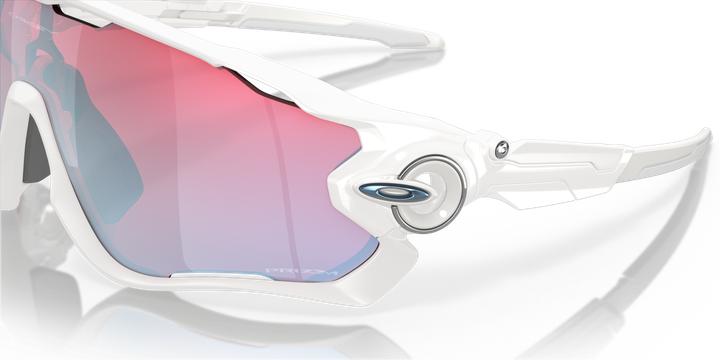 Image du produit Oakley Lunettes de sport Jawbreaker (Blanc poli, Prizm Snow Saphir IRID)