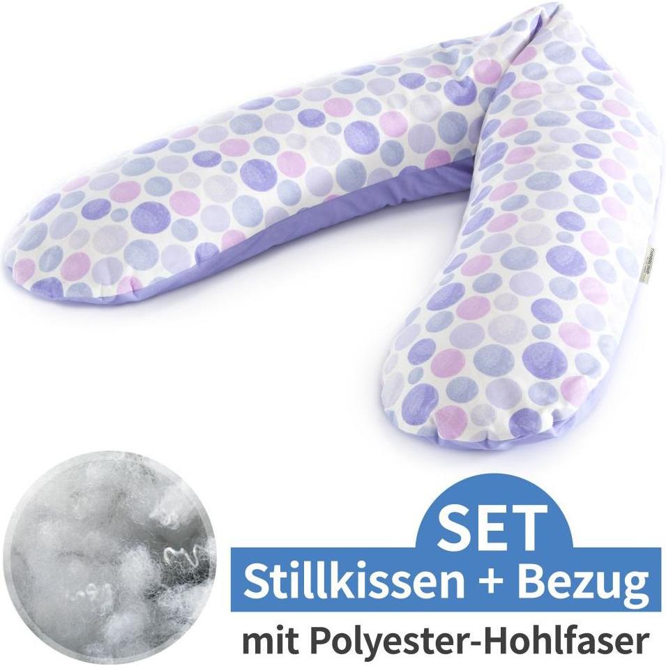 Theraline, Stillkissen, Stillkissen "Das Original" mit Polyester Hohlfaser Füllung inkl. Bezug 190 cm (190 cm)