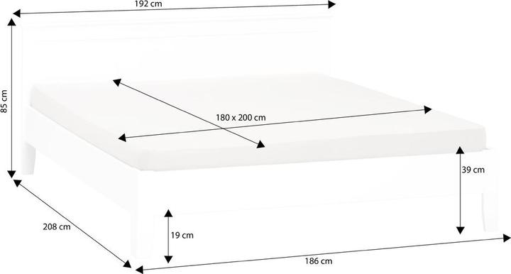 Produktbild pfister Manosque (180 x 200 cm)