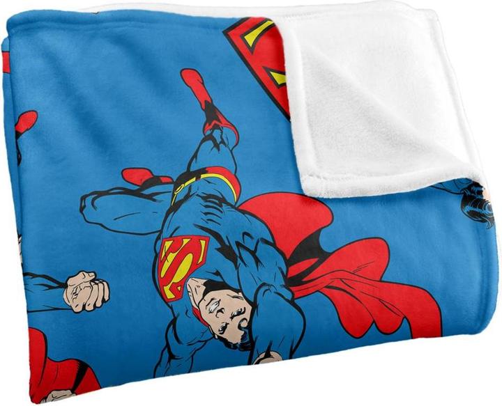 Produktbild Superman Decke Rundum bedruckt (152 x 127 cm)