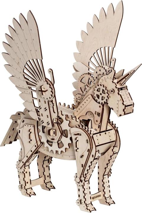 Actual product image Mr Playwood Unicorn 156 parts